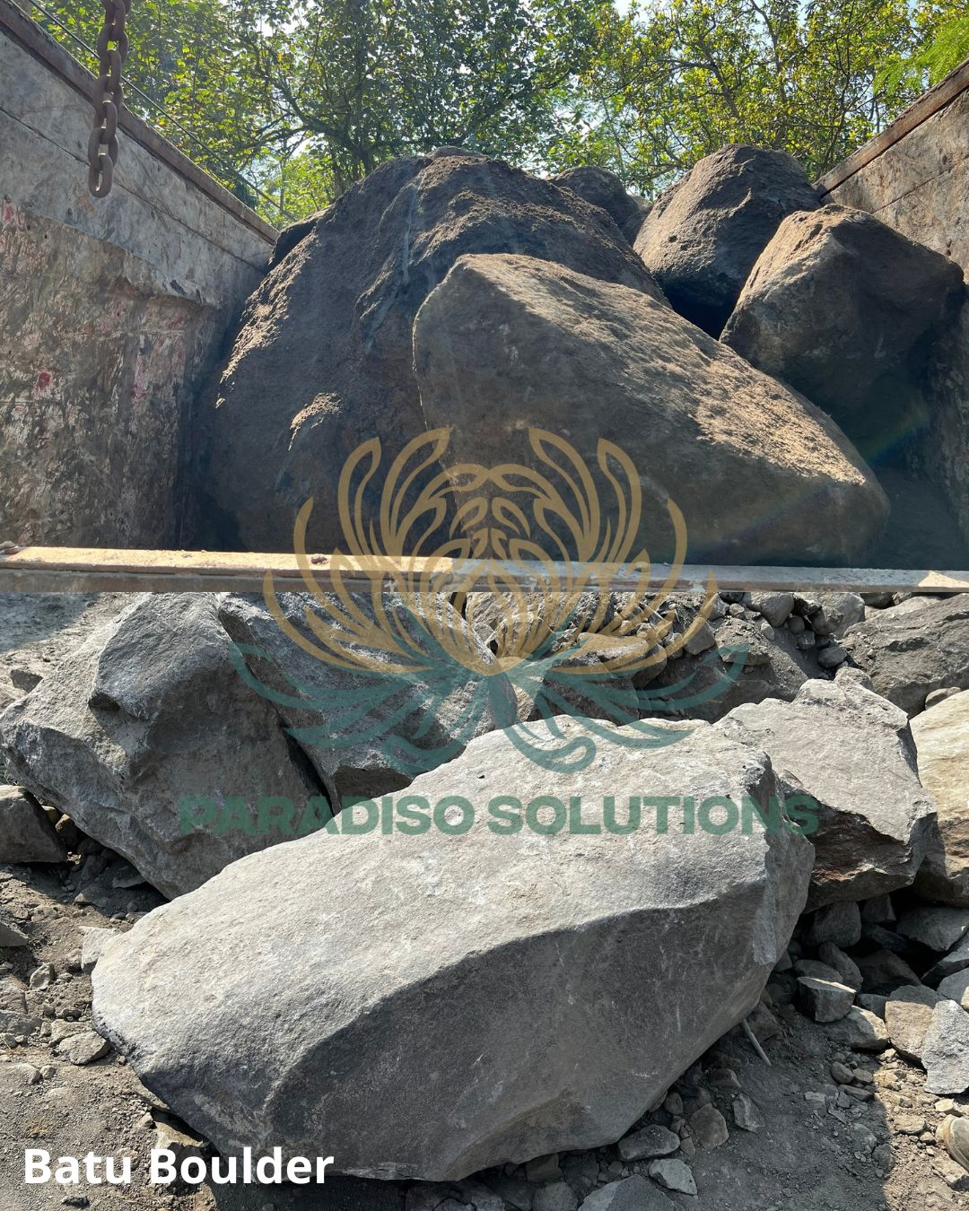 Boulder stone supply — view 12
