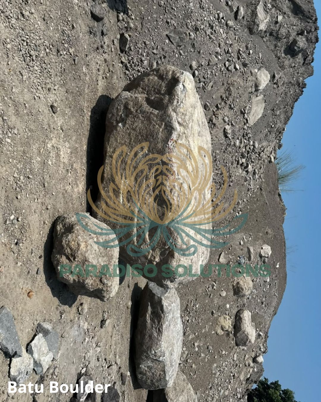 Boulder stone supply — view 3