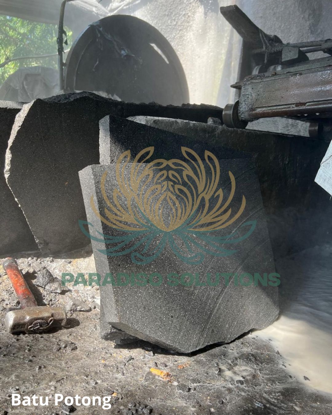 Cut stone supply — view 2